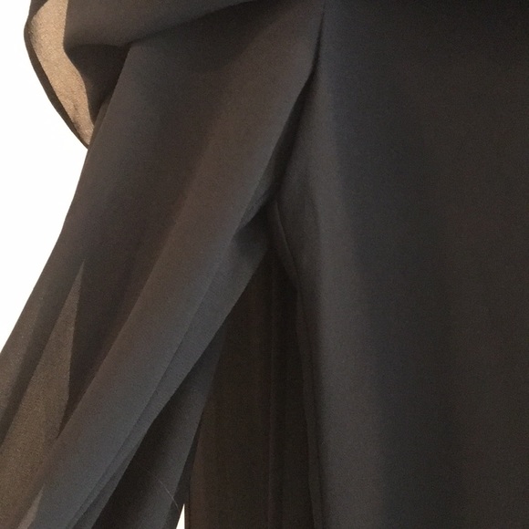 Black Maxi Evening Skirt by Tom Barra - 6 - Picture 6 of 9